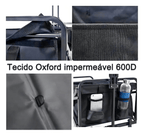Detalle de tela Oxford impermeable 600D del carrito