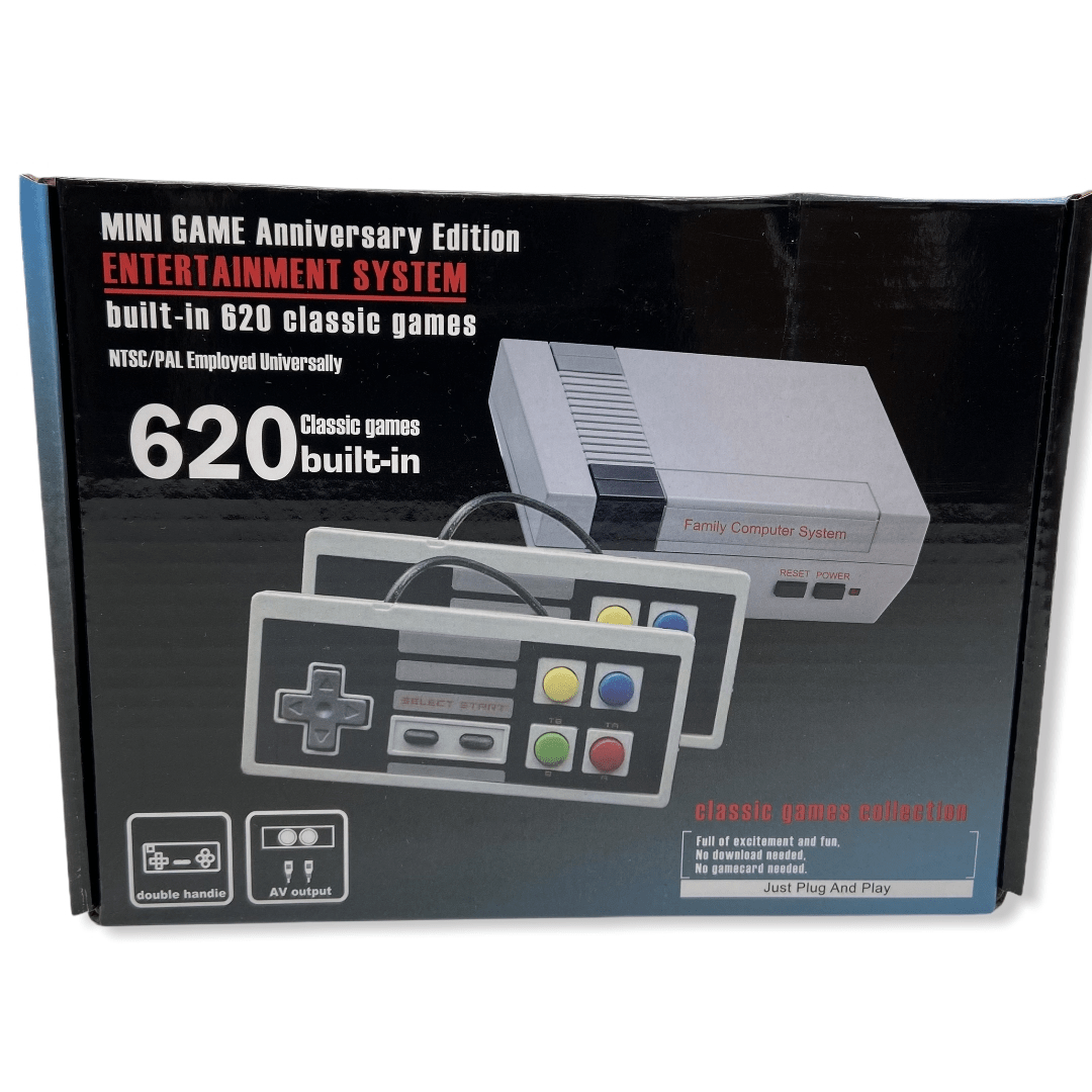 Consola Retro 620 juegos - caja frontal