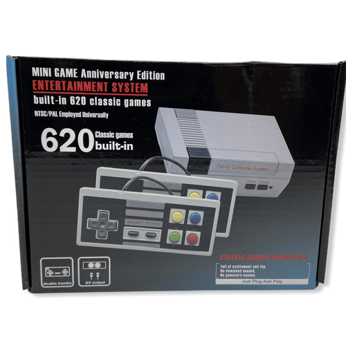 Consola Retro 620 juegos - caja frontal