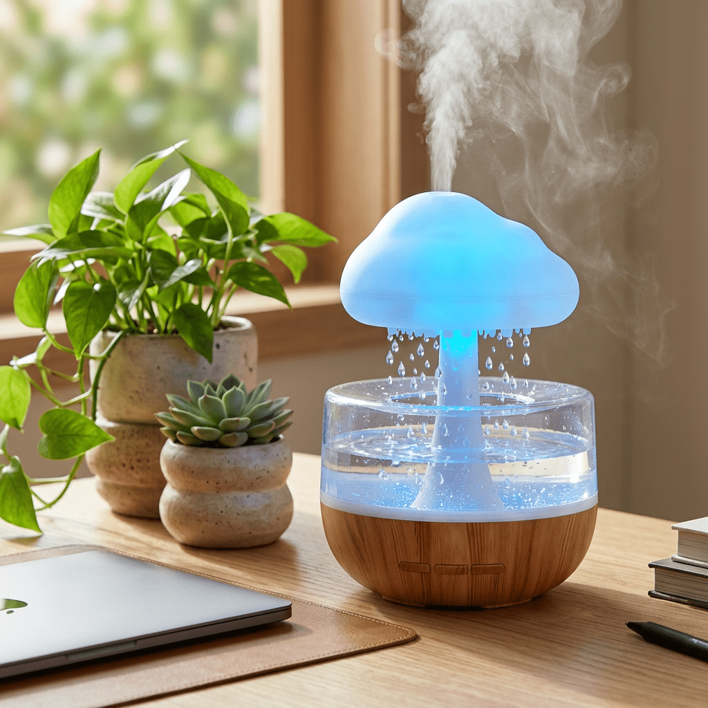 Humidificador nube oficina