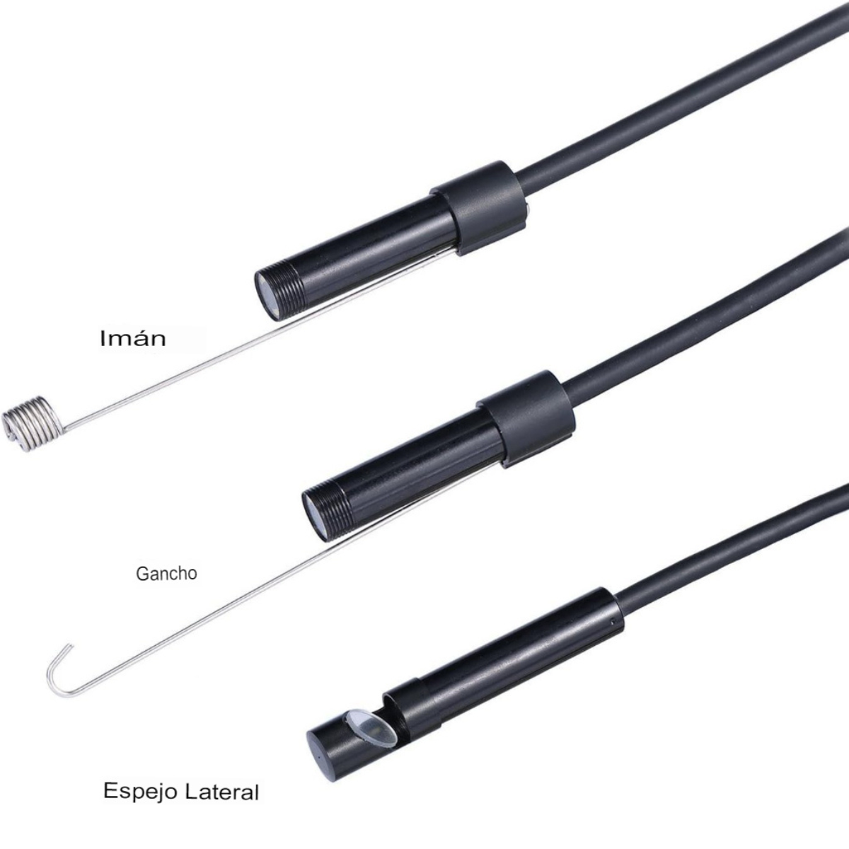 Sonda de Inspección con Luces LED