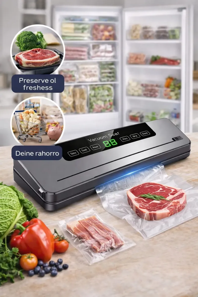Selladora De Alimentos Al Vacío Touch