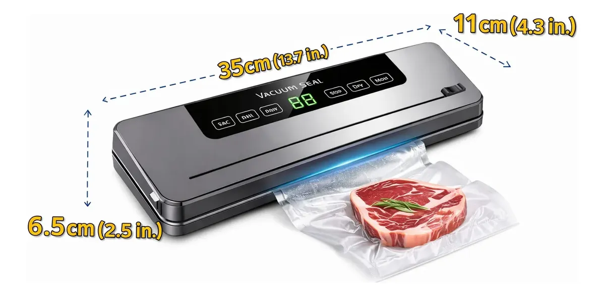 Selladora De Alimentos Al Vacío Touch