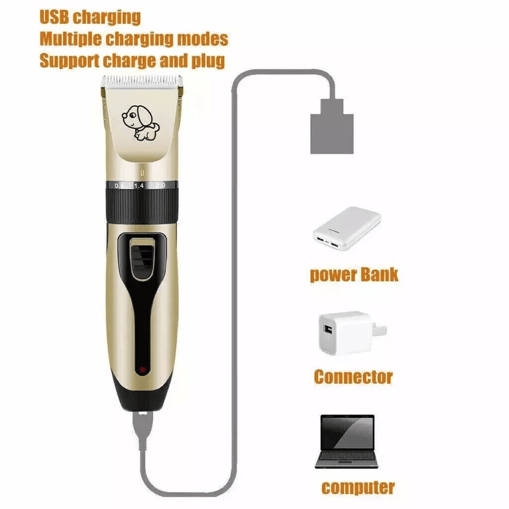 Cortapelos USB recargable para mascotas