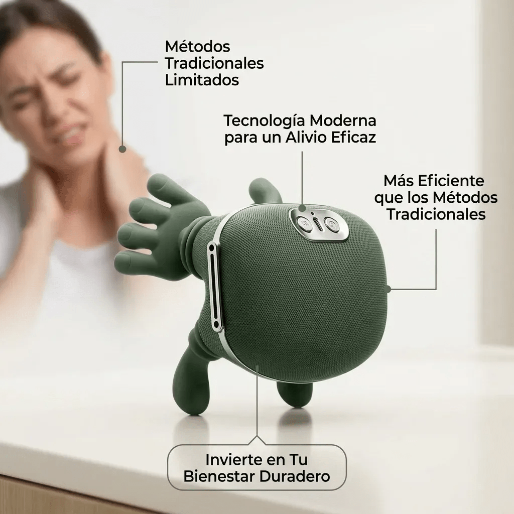 Masajeador Cervical - Más eficiente que métodos tradicionales