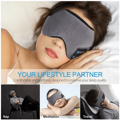 Máscara para dormir - siesta, meditación y viaje